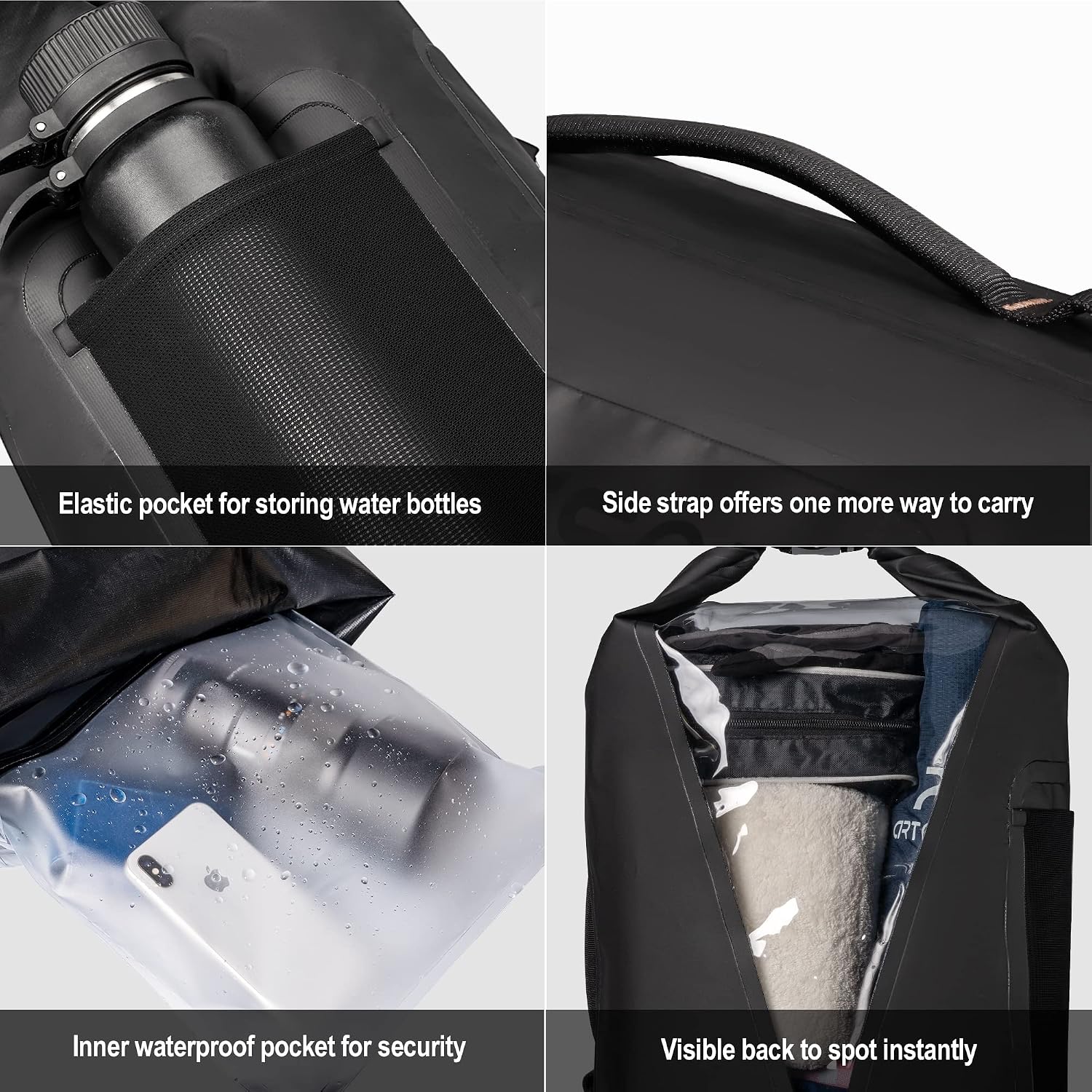 Detalle 1 de Waterproof Dry Bag 45L for kayaking
