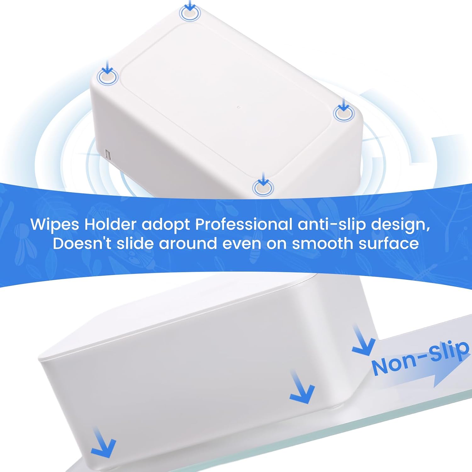Thumbnail 4 de Lijroavy QLH7002 Baby Wipes Dispenser, White Refillable Holder with Sealing Lid