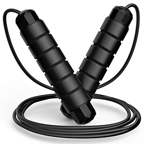 Imagen de Loocio Jump Rope with Ball Bearings: Tangle-Free, Adjustable Speed Rope for All Ages en OfertitasTOP