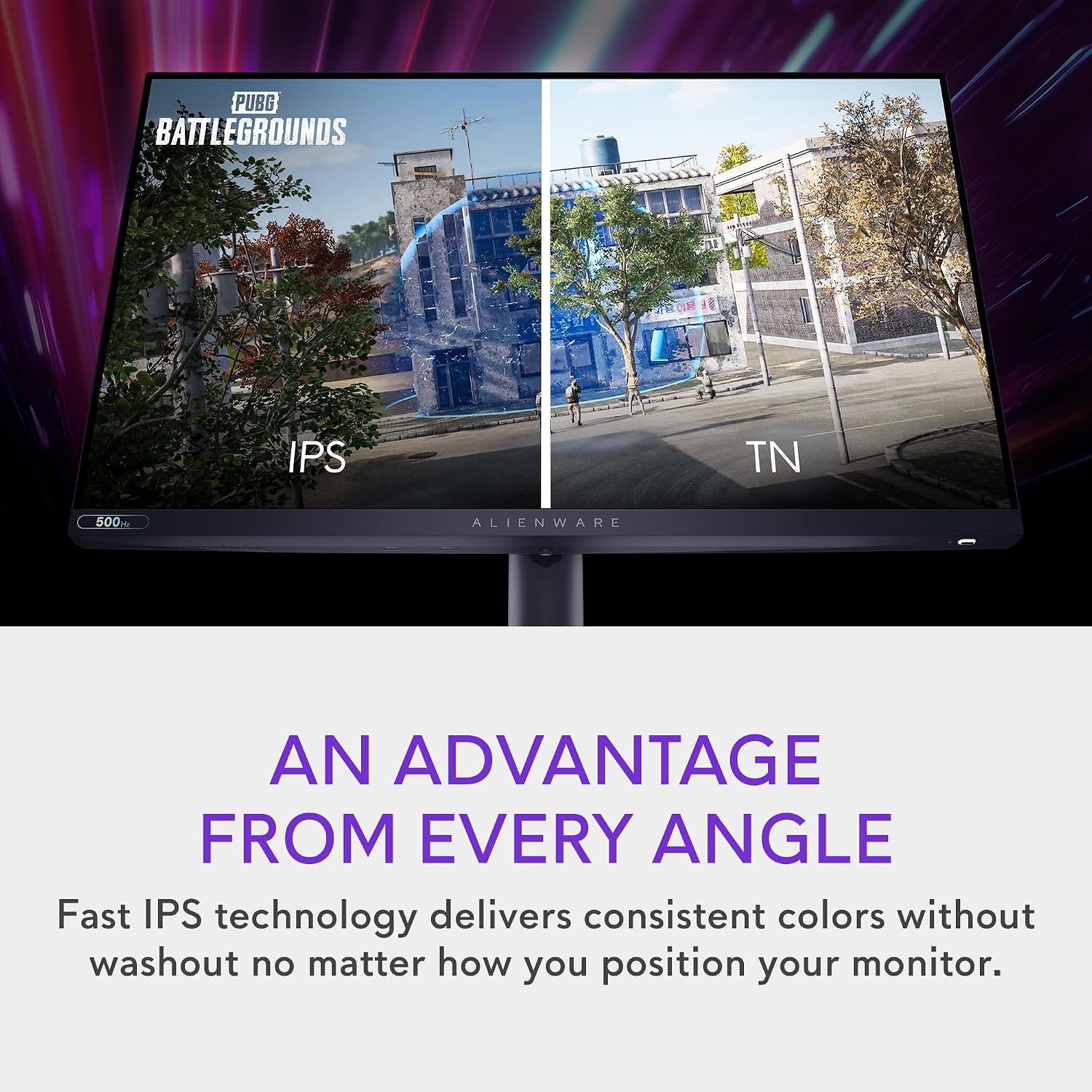 Detalle de Alienware AW2524HF 500Hz FHD IPS Gaming Monitor with FreeSync Premium