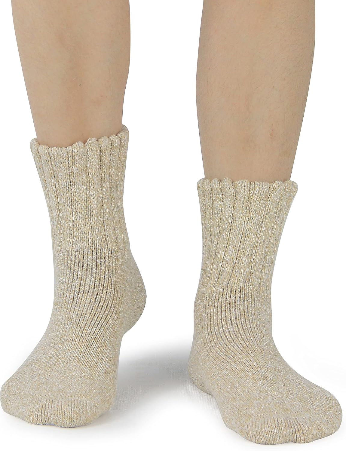 Detalle 2 de BenSorts Women's Winter Crew Socks with Thick Cushioning and Warm Fabric