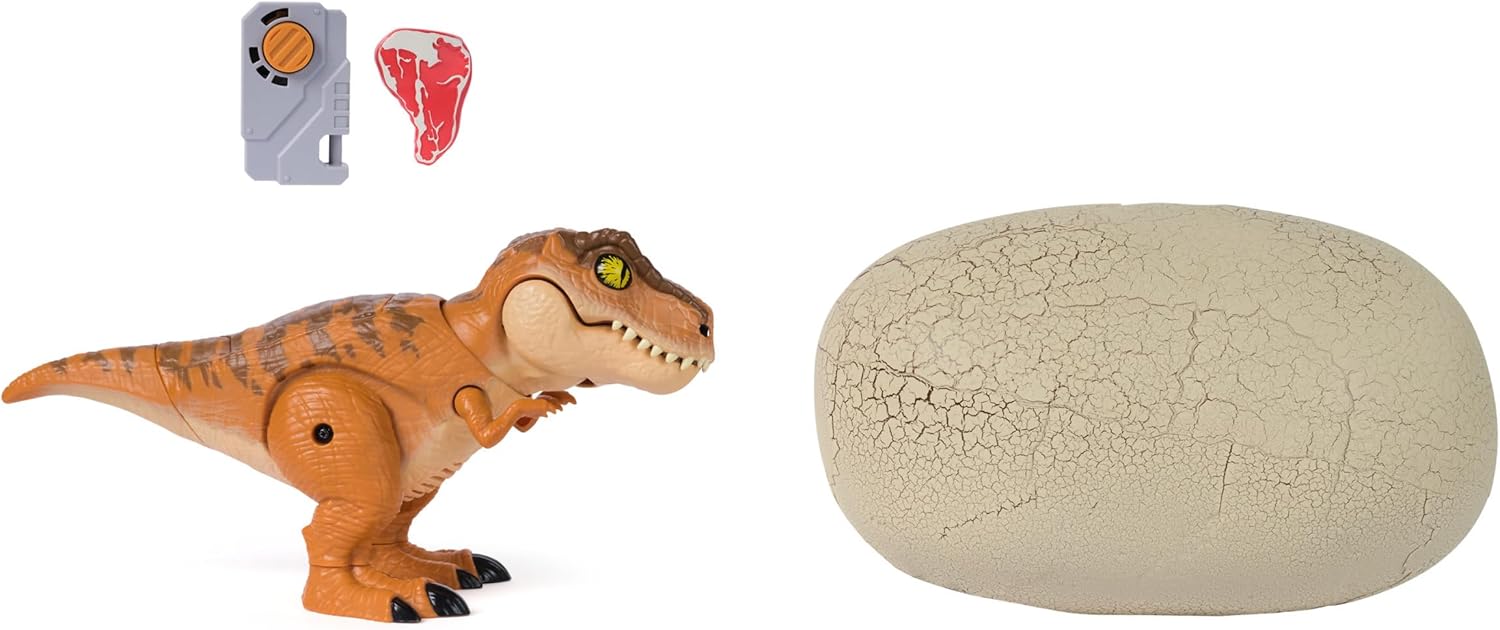 Detalle 2 de Primal Hatch Dino Rising — Dinosaurio Interactivo T-Rex, +100 Sonidos