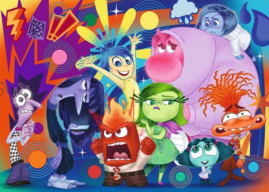 Detalle 2 de Ravensburger Puzzle 1000 pièces Inside Out 2 (70 x 50 cm) – Pour adultes et enfants dès 14 ans