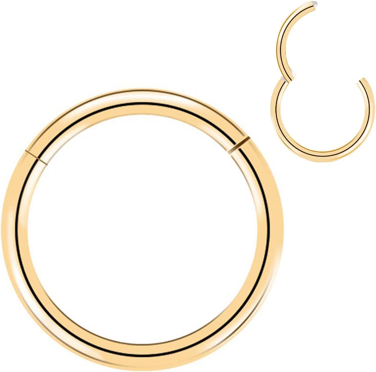 Artskin Grade 23 titanium 16G nose hoop