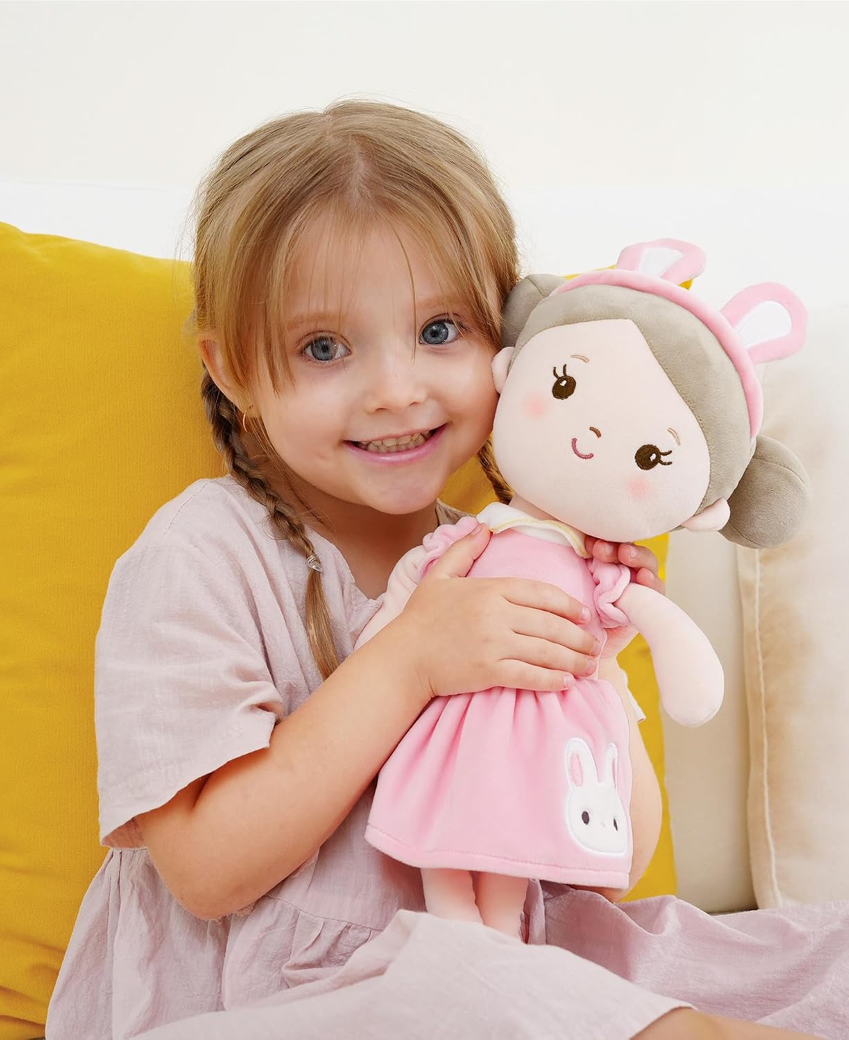 Detalle 2 de GAGAKU Weiche Babypuppe 40 cm für Mädchen