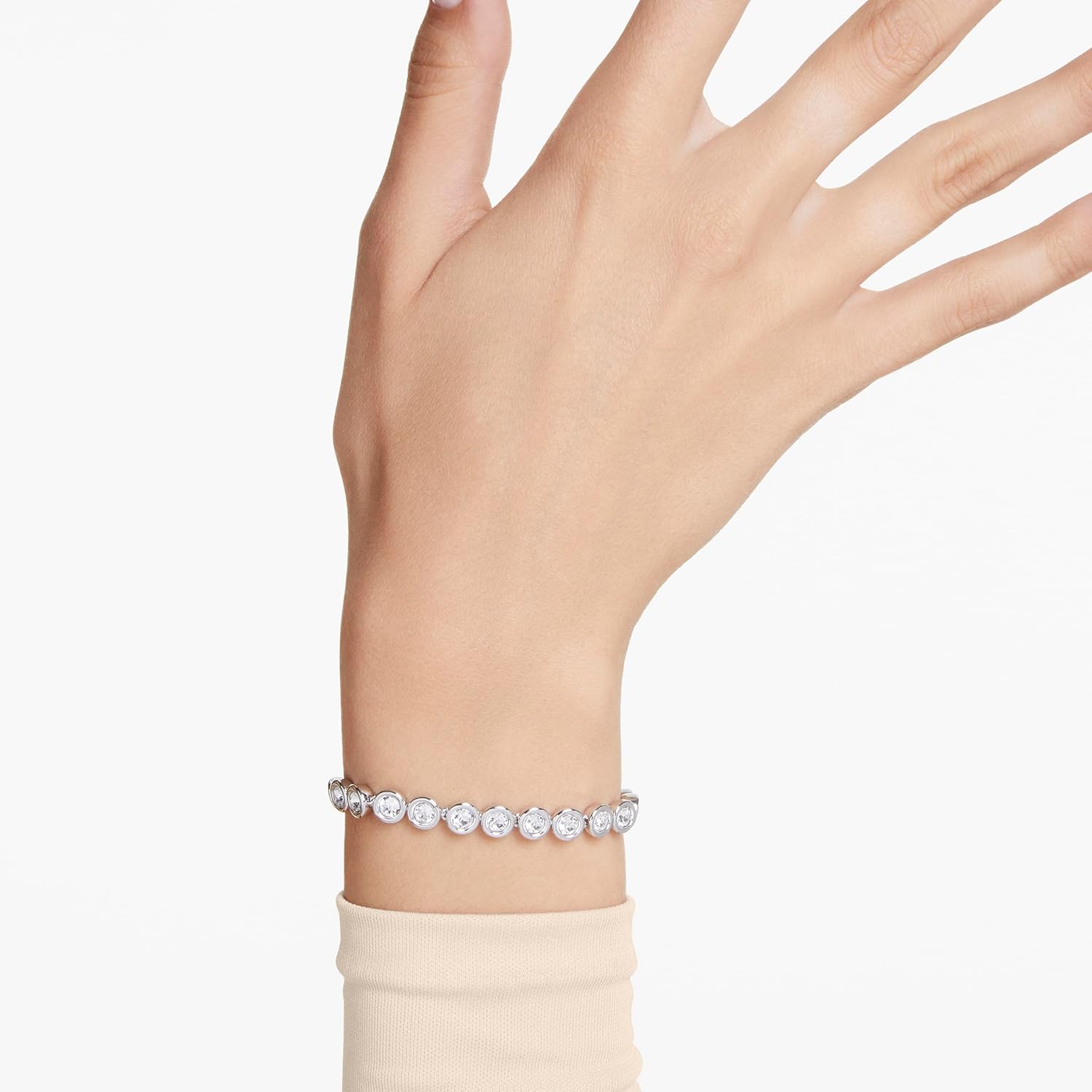 Thumbnail 5 de Swarovski Imber Tennis Armband Rhodiniertes Damenarmband