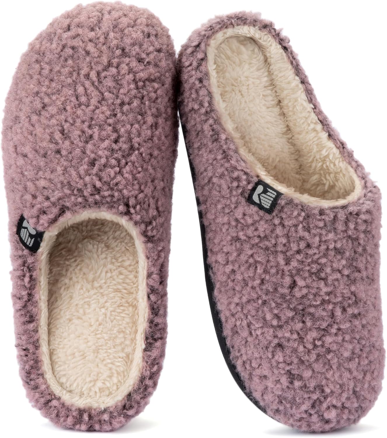 Detalle 2 de RockDove Women's Sherpa Fleece Clog Slipper 🩰