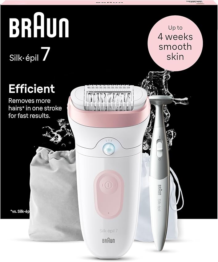 Braun Silk-épil 7 ✨ Depiladora Eléctrica para Piel Suave