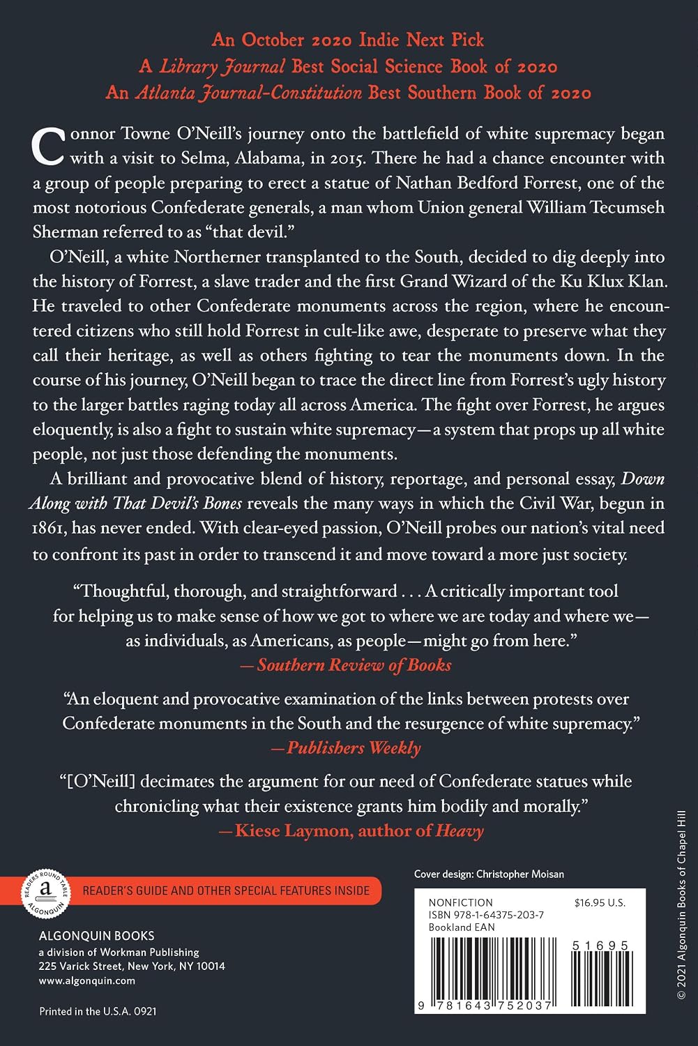 Detalle 2 de Down Along with That Devil's Bones: A Reckoning with Monuments, Memory, and the Legacy of White Supremacy Paperback