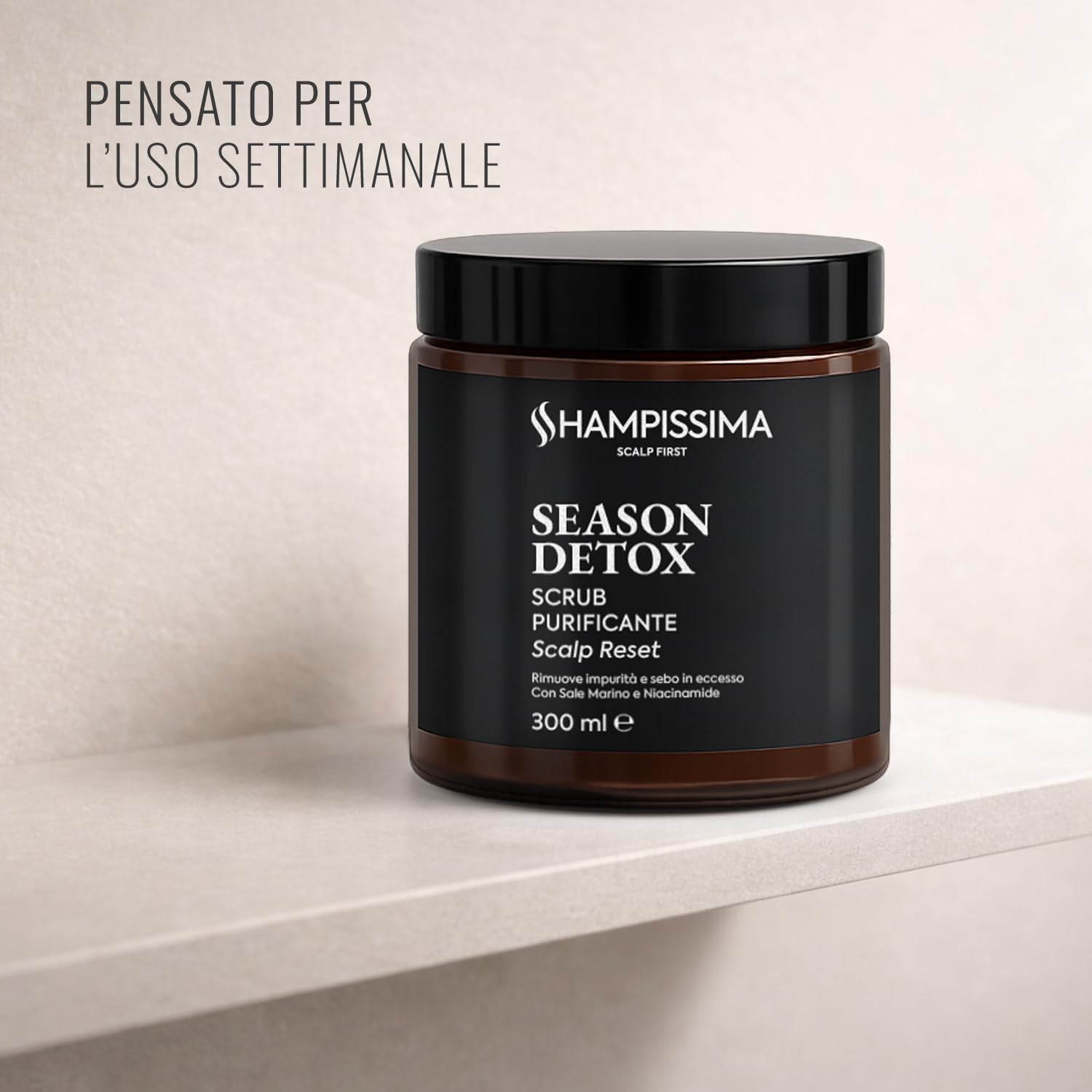 Detalle de Shampissima Professional scrub + shampoo per cute grassa