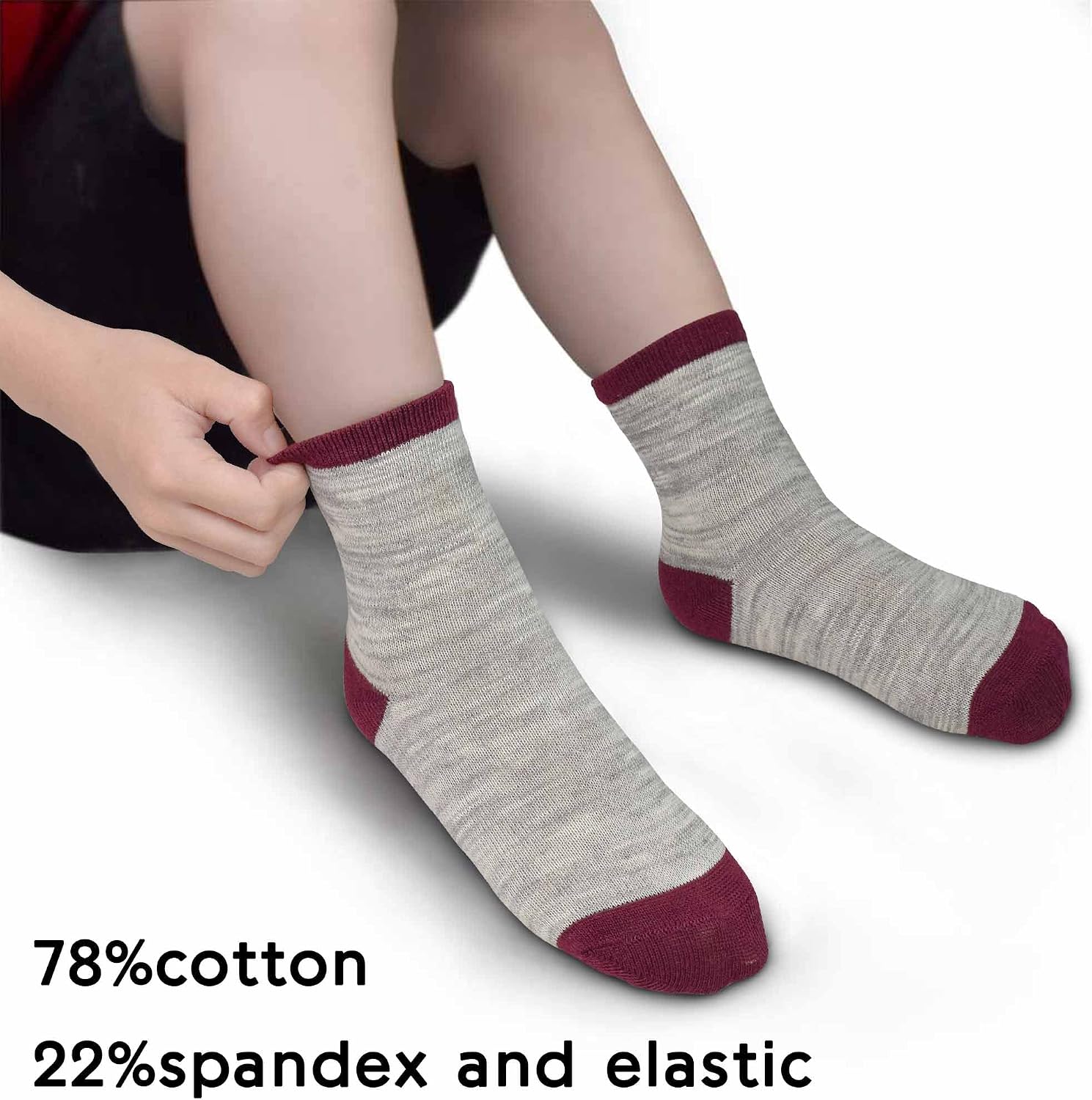 Thumbnail 4 de GENTABY Boys Socks Size 12-3 Crew