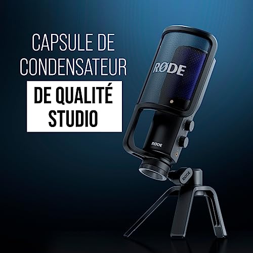 Thumbnail 6 de RØDE NT-USB+ : Microphone USB à Condensateur Pro avec Interface Audio Intégrée