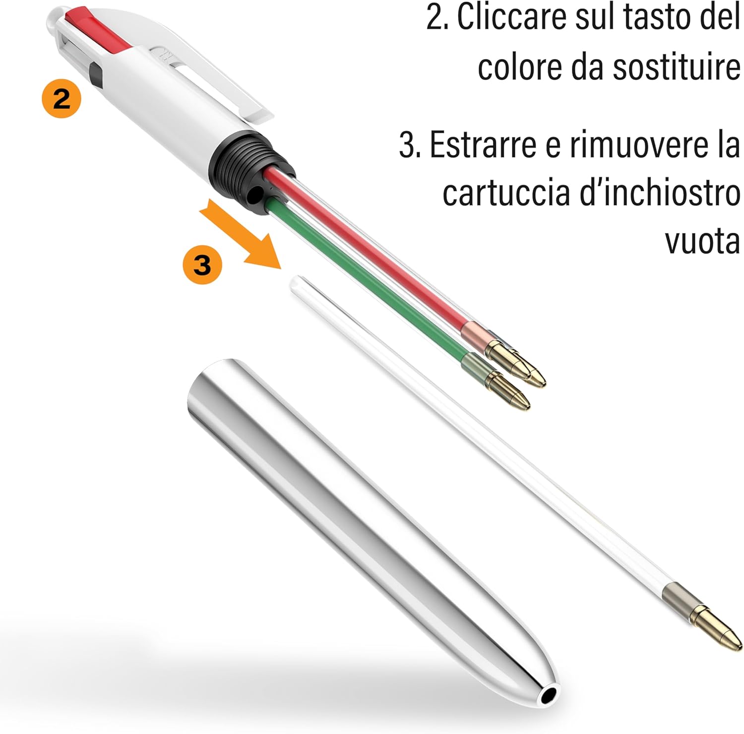 Thumbnail 5 de BIC 4 Colori Hydro Dipping Penne Multicolore