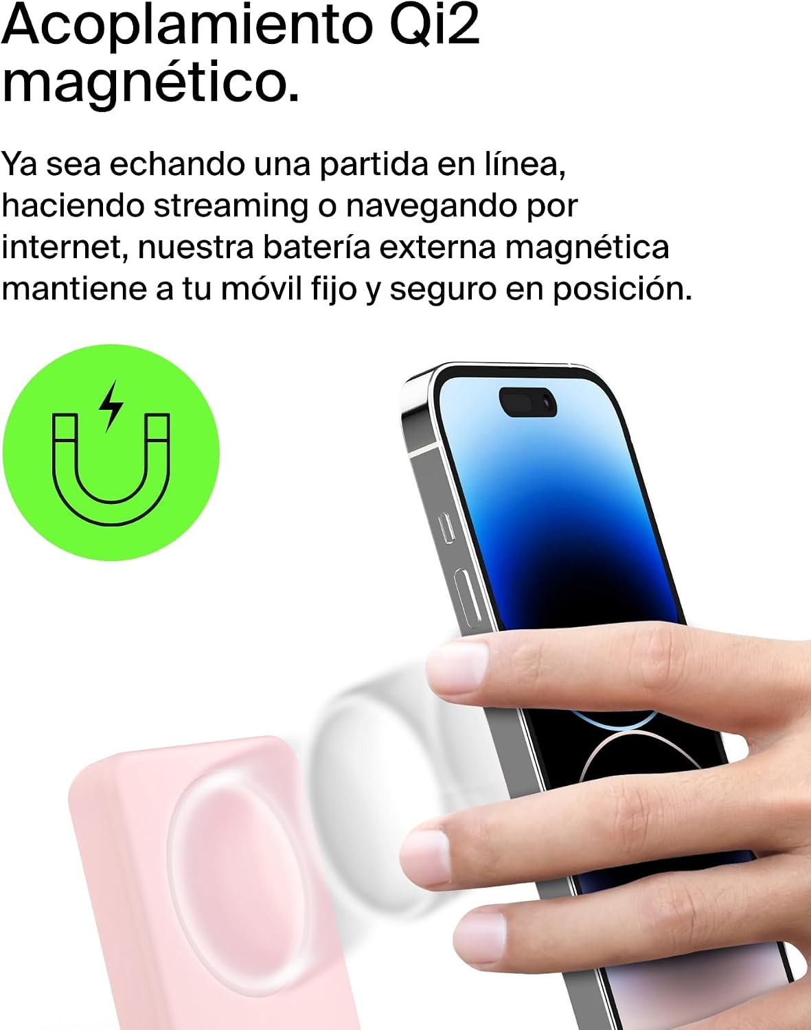 Thumbnail 4 de Belkin BoostCharge Pro Batería USB-C Inalámbrica 5000mAh