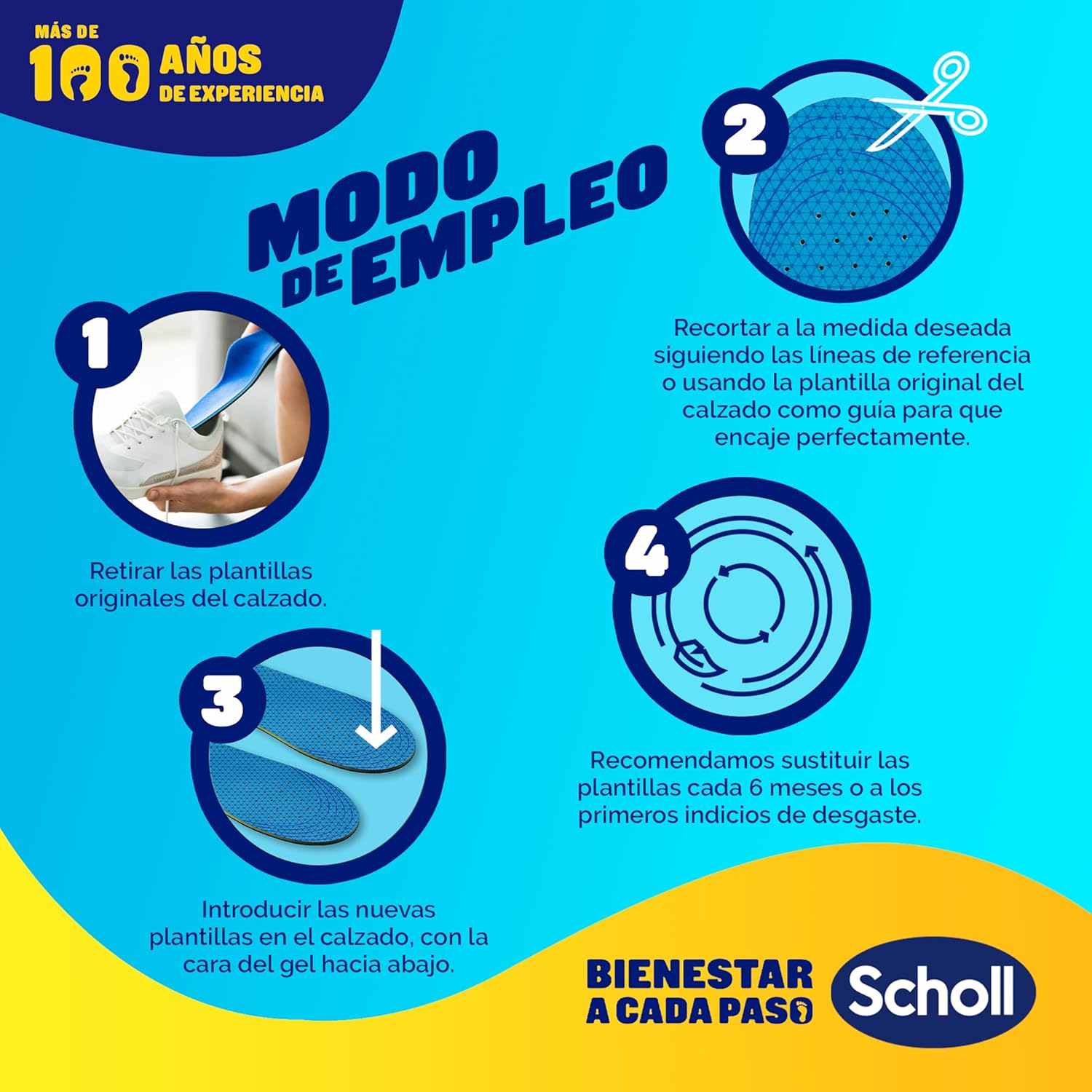 Thumbnail 5 de Dr. Scholl's Plantillas GelActiv Uso Diario talla 35,5-40,5