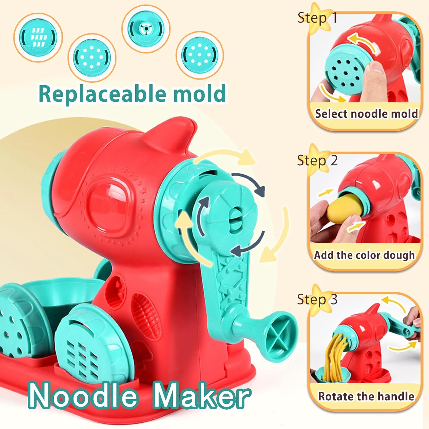 Thumbnail 2 de Crelloci Play Dough Set 12 colours 🍦