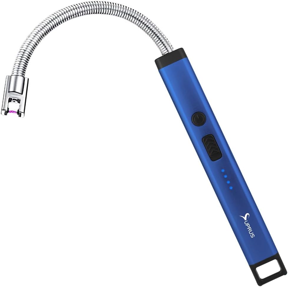 SUPRUS Rechargeable Candle Lighter, Stainless Steel