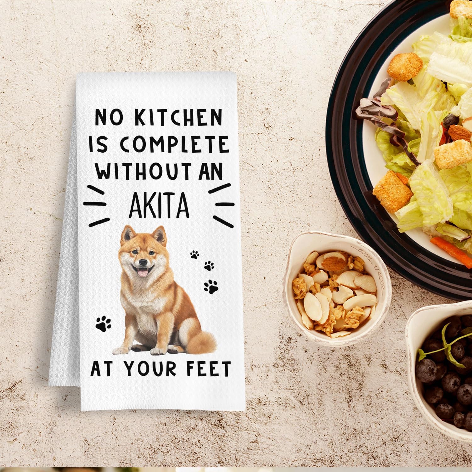Detalle 2 de HSIASHENG Funny Rottweiler Dish Towel 16×24 in 🧻