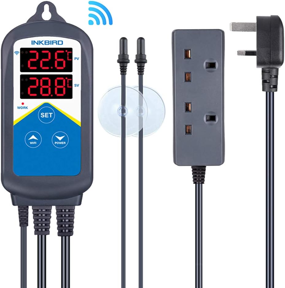 Detalle 2 de Inkbird ITC-306A WiFi aquarium temperature controller 🐟