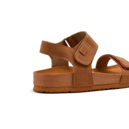 Detalle de CHANCLAS COLOR CUERO ESTILO BIO para NIÑOS TREDEGAR de Gioseppo