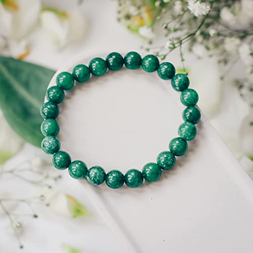 Detalle de Crystal Vibe Healing Crystal Bracelet — Adjustable Natural Gemstone Beads for Meditation, Yoga, and Daily Wear