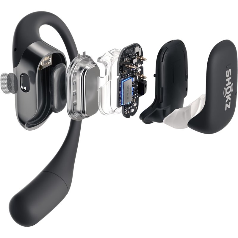 Thumbnail 2 de Shokz Openfit auriculares inalámbricos Open Ear IP54 con micrófono (negros)