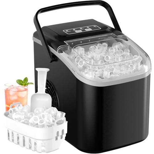 Detalle de Acmeenjoy machine à glaçons portable, jusqu’à 12 kg par jour, autonettoyante