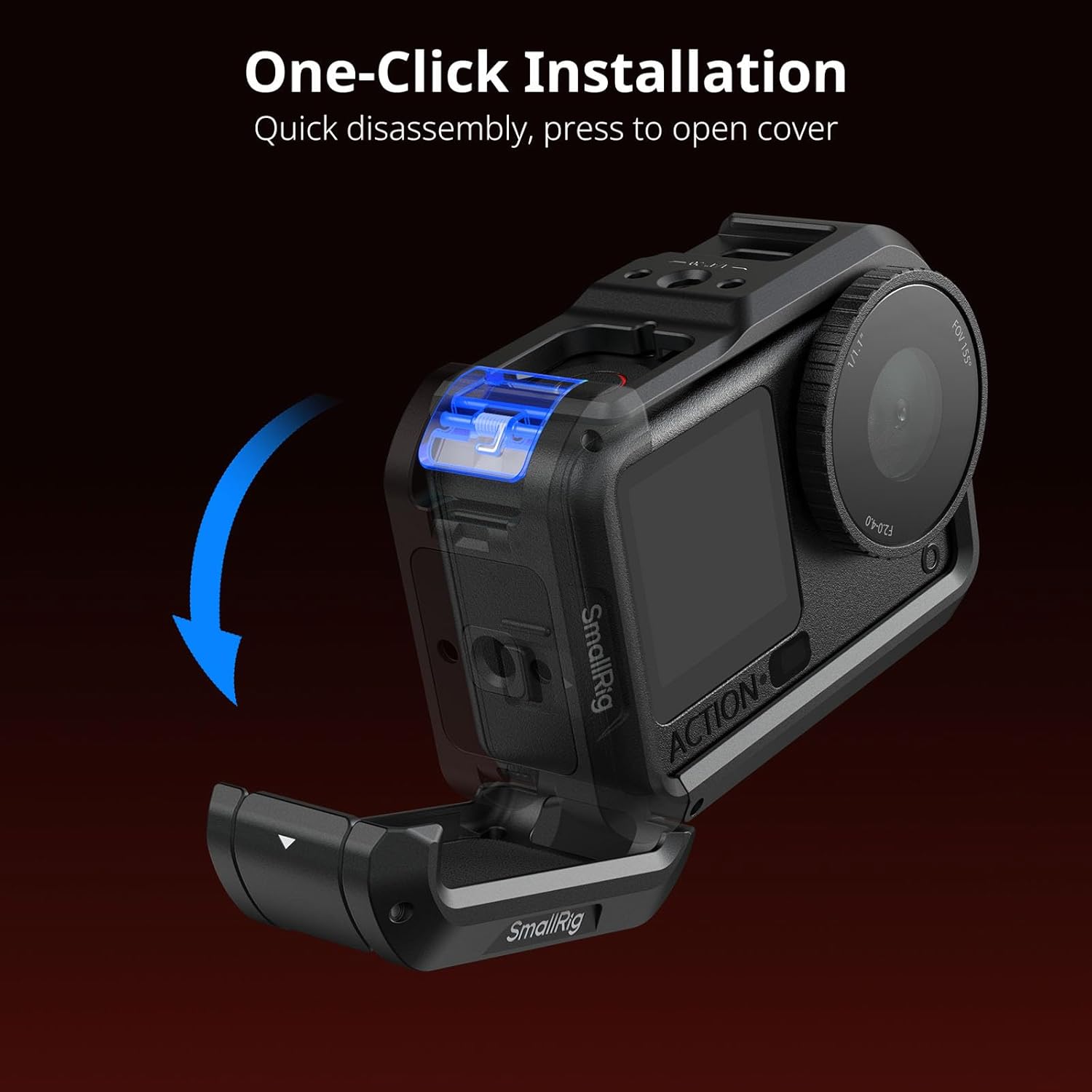 Detalle de SmallRig Action 6 Cage per DJI Osmo Action 6 con Interfacce di Espansione