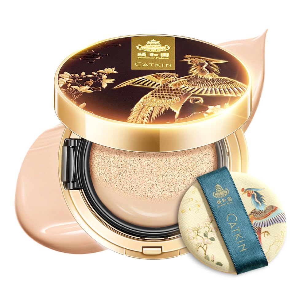 Thumbnail 6 de CATKIN Panda Land Air Cushion Foundation mit Volldeckkraft – Feuchtigkeitsspendend & Hautfreundlich (15g×2)