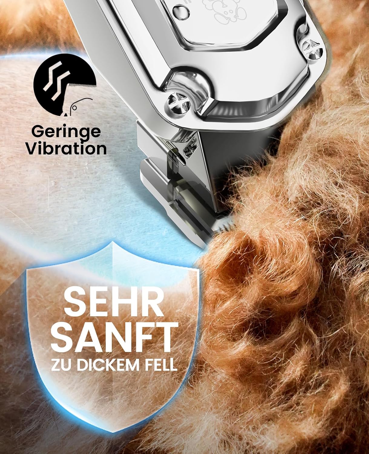 Thumbnail 6 de oneisall Leise Hundeschermaschine 2000 mAh