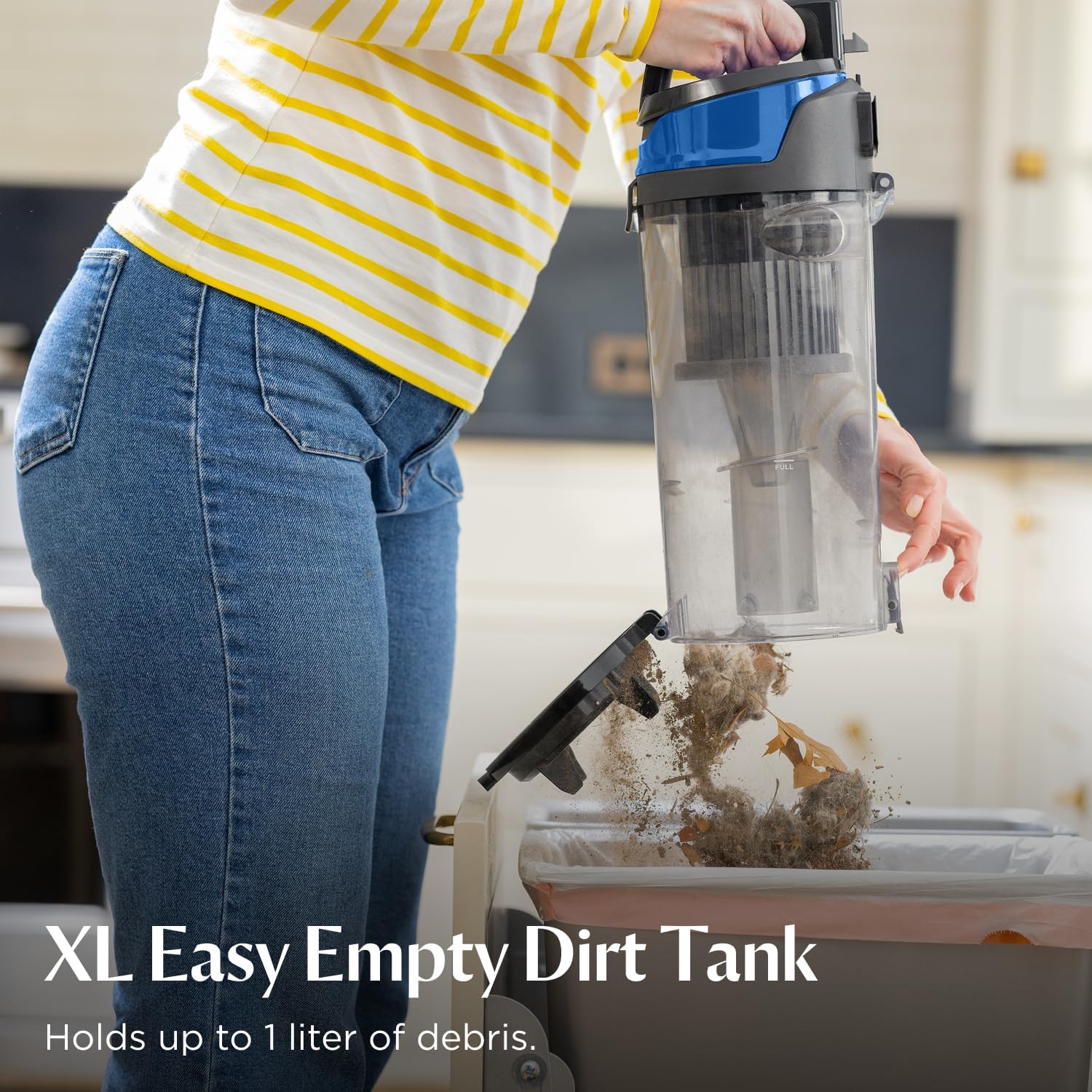 Thumbnail 5 de Bissell CleanView Swivel Vacuum with Triple Action Brush Roll, Swivel Steering, and Easy-Empty Dirt Tank