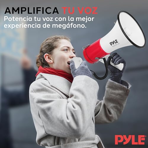 Thumbnail 5 de Pyle Mégaphone 50W avec enregistrement 🎤