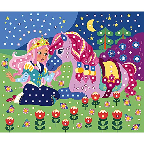 Thumbnail 6 de Janod - Coffret Mosaïques en Mousse Poneys et Licornes – Les Ateliers du Calme (J07957)