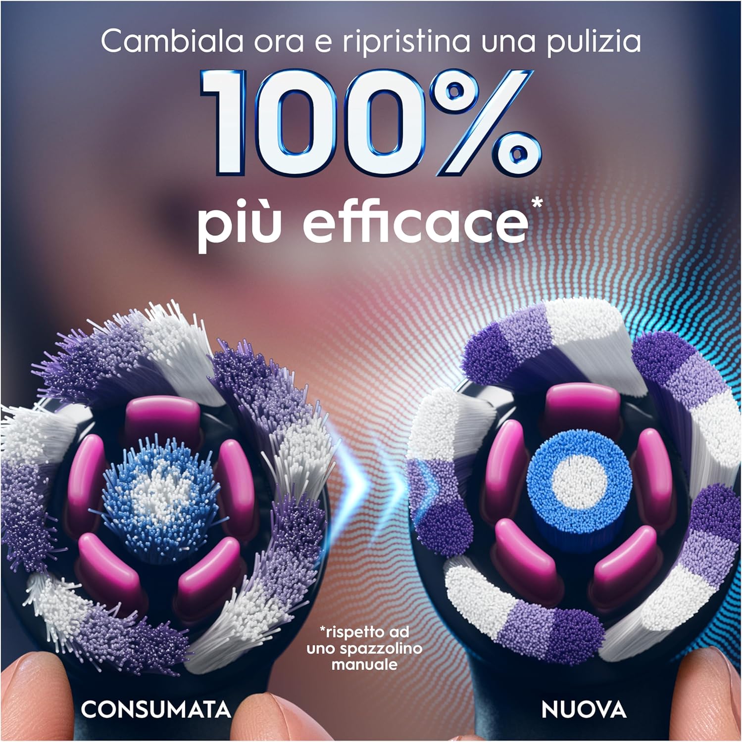 Thumbnail 5 de Oral-B iO 8 testine di ricambio Radiant White 🪥