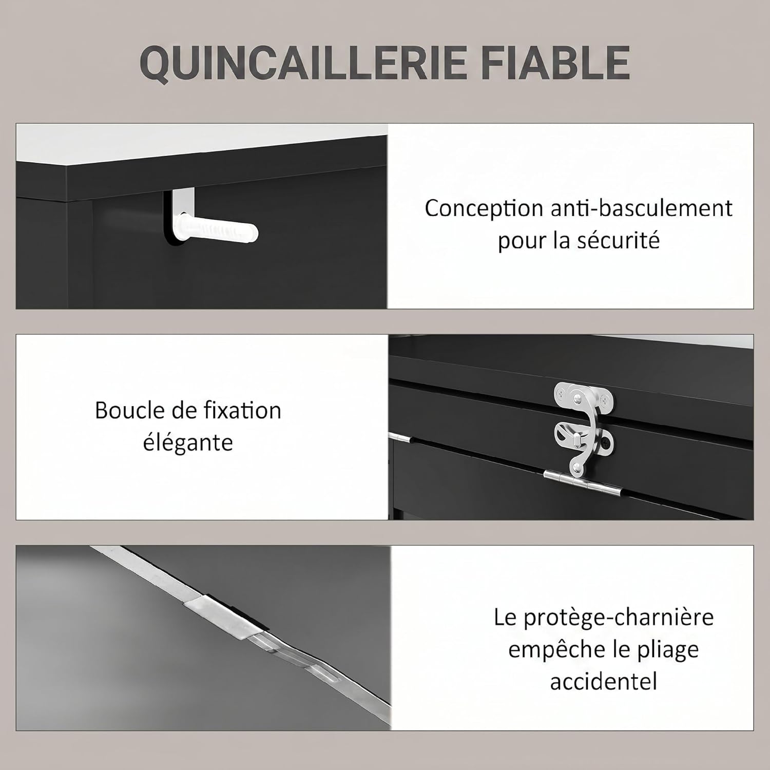 Thumbnail 6 de HOMCOM Bureau Informatique Pliable avec Bibliothèque et Tableau Noir – 98 x 51 x 153 cm