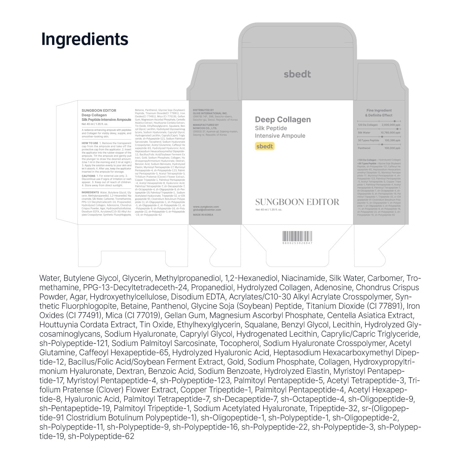 Thumbnail 6 de Sungbon Editor Deep Collagen Ampoule ⚙