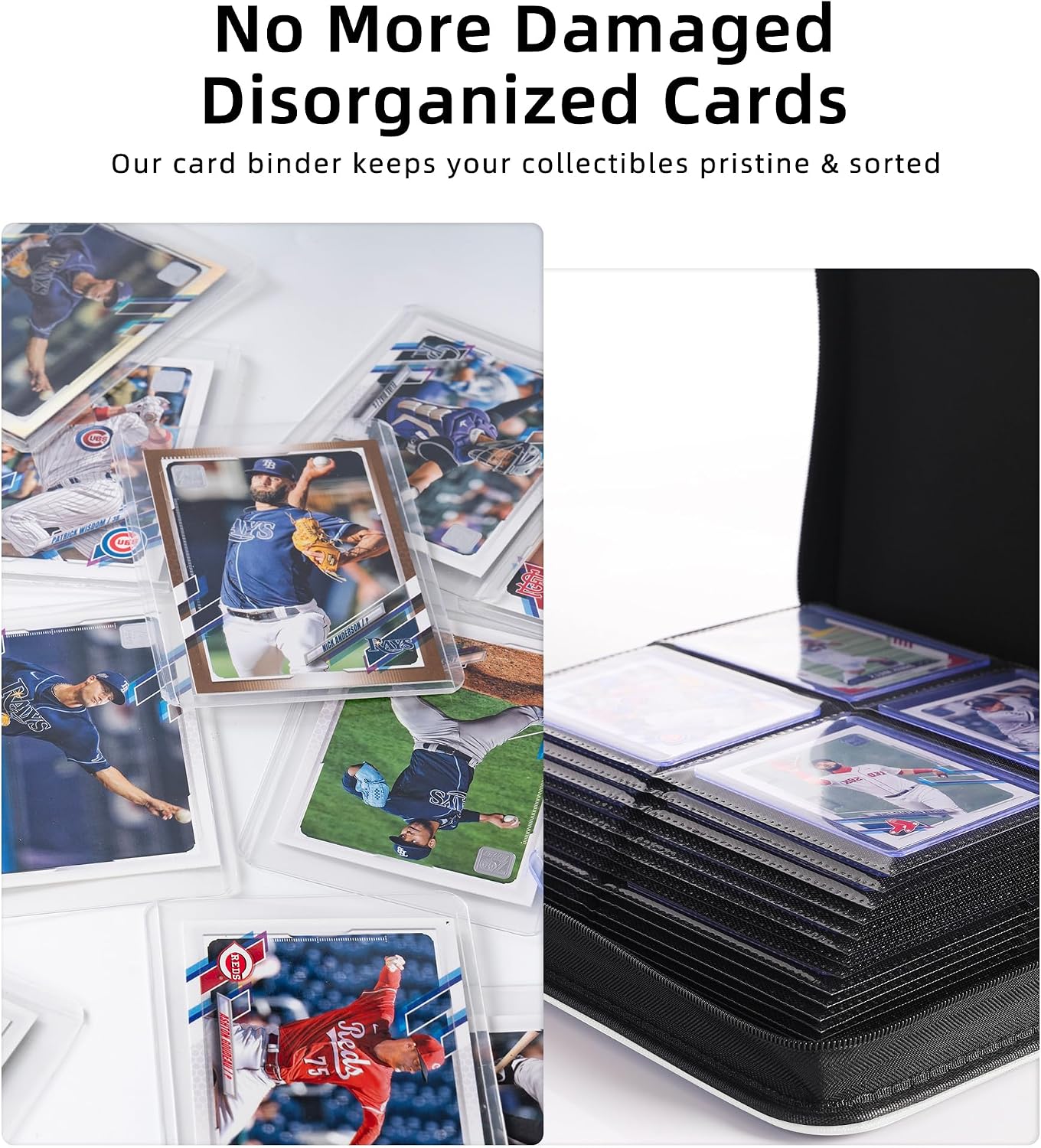 Detalle 2 de Top Loader Binder, 128-Card Capacity