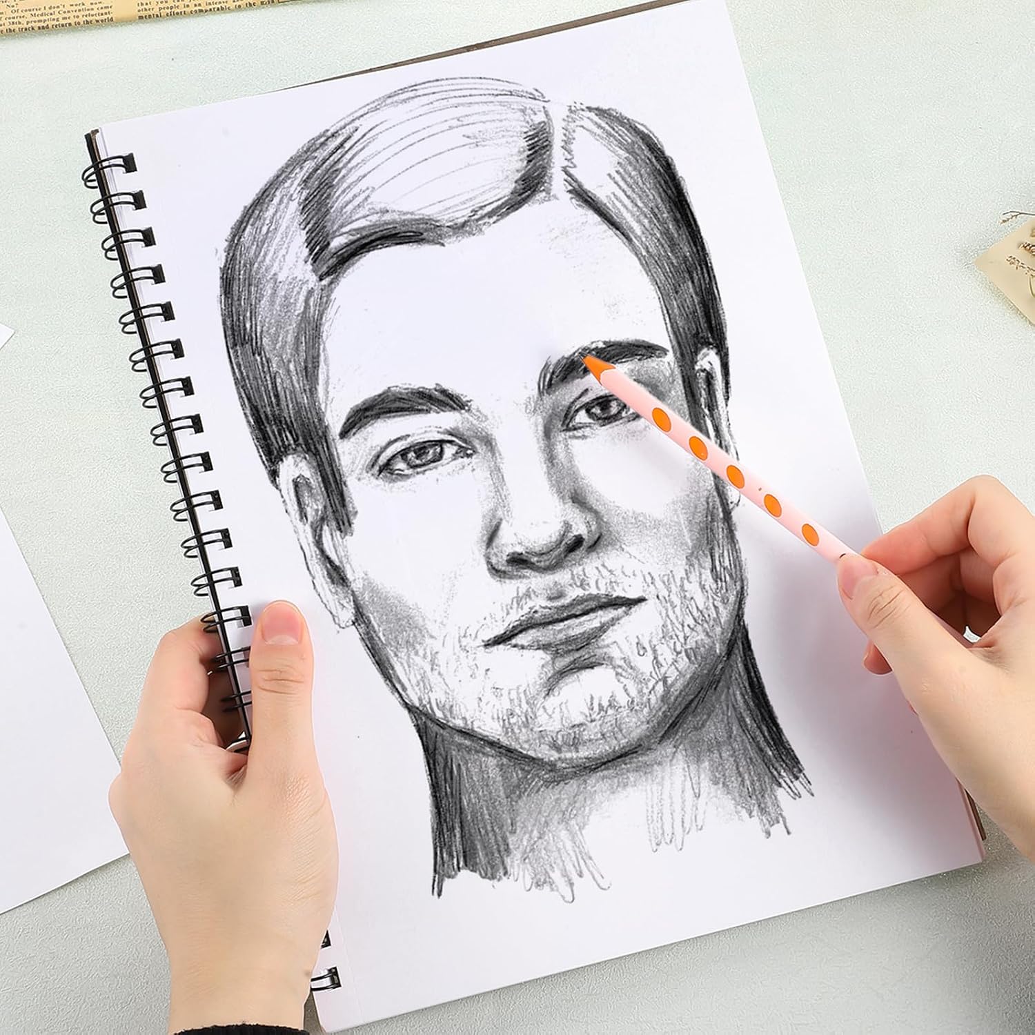 Thumbnail 5 de Thboxes A4 Sketch Book 200GSM