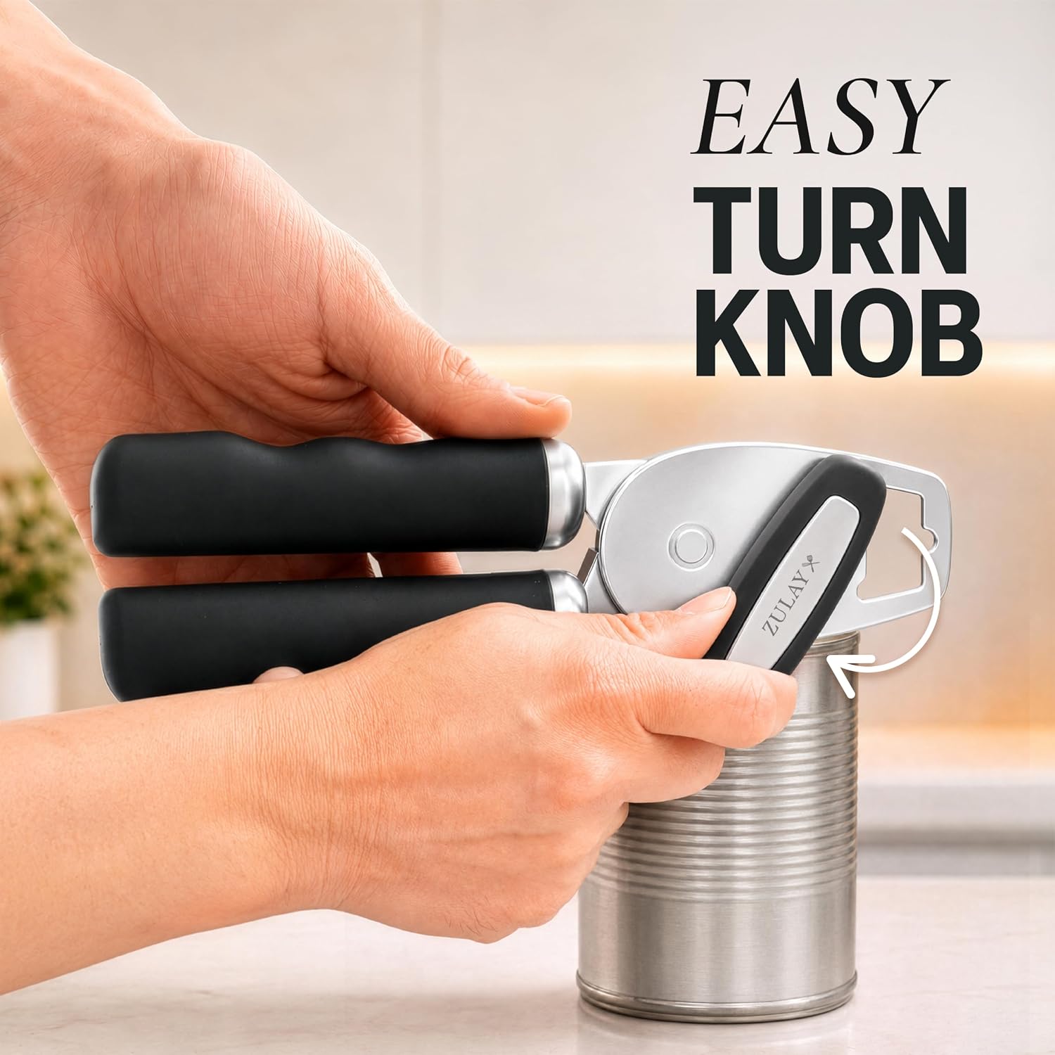 Thumbnail 5 de Zulay Kitchen Heavy Duty Can Opener with Bottle Opener 🍴