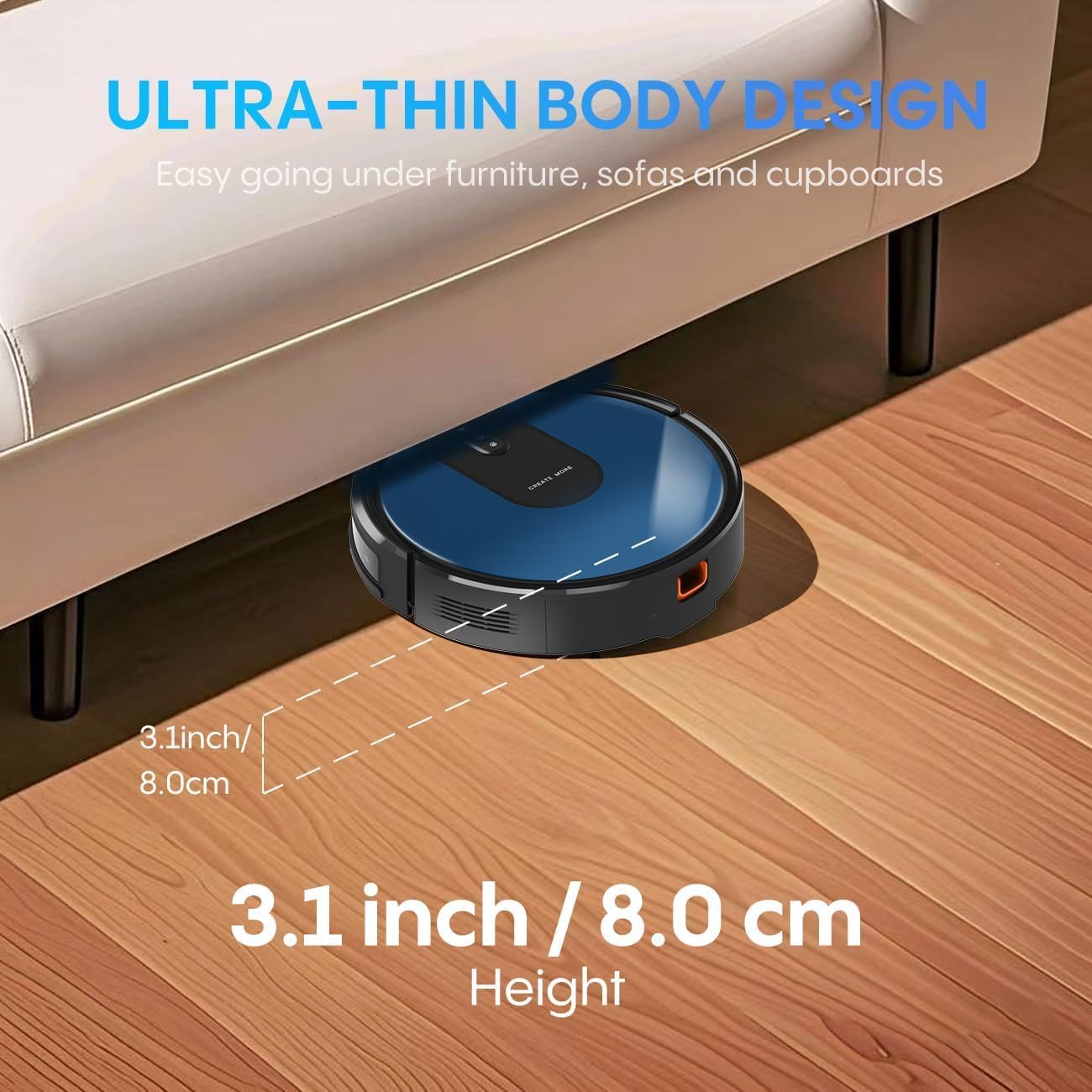 Thumbnail 5 de Bagotte Robot Vacuum Cleaner with Mop review: solid 4‑in‑1 cleaning for busy homes