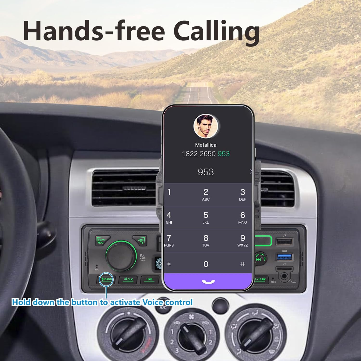 Thumbnail 2 de LXKLSZ Radio Coche 1 DIN Bluetooth