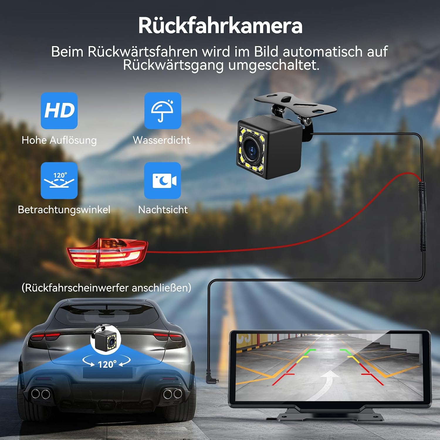 Thumbnail 5 de Carpeer CarPlay Display 10,6 Zoll