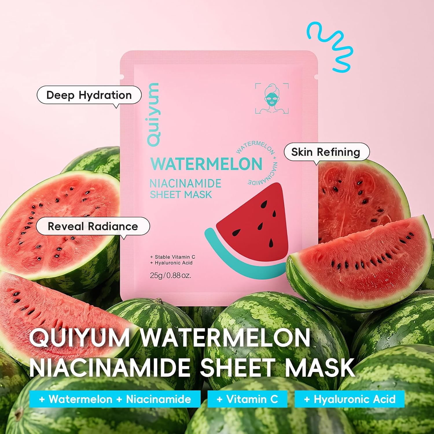 Thumbnail 2 de QUIYUM Fruit Mask Set, 32-Piece