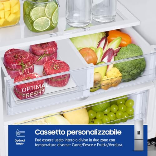 Thumbnail 3 de Samsung Frigorifero Combinato EcoFlex AI RB38C634DSA/EF – 386 L, Silver Inox