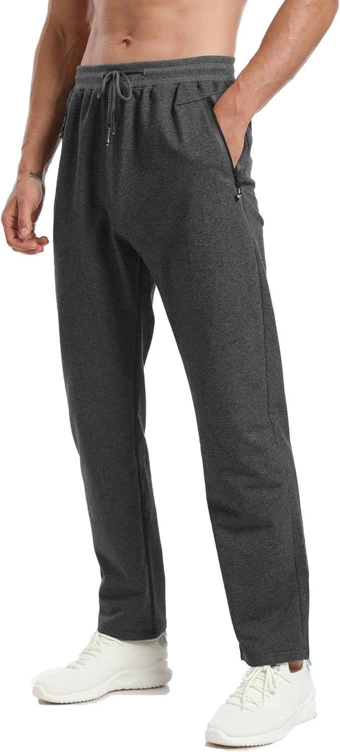Thumbnail 6 de HCSS katoenen joggingbroek voor heren met ritszakken en verstelbare taille