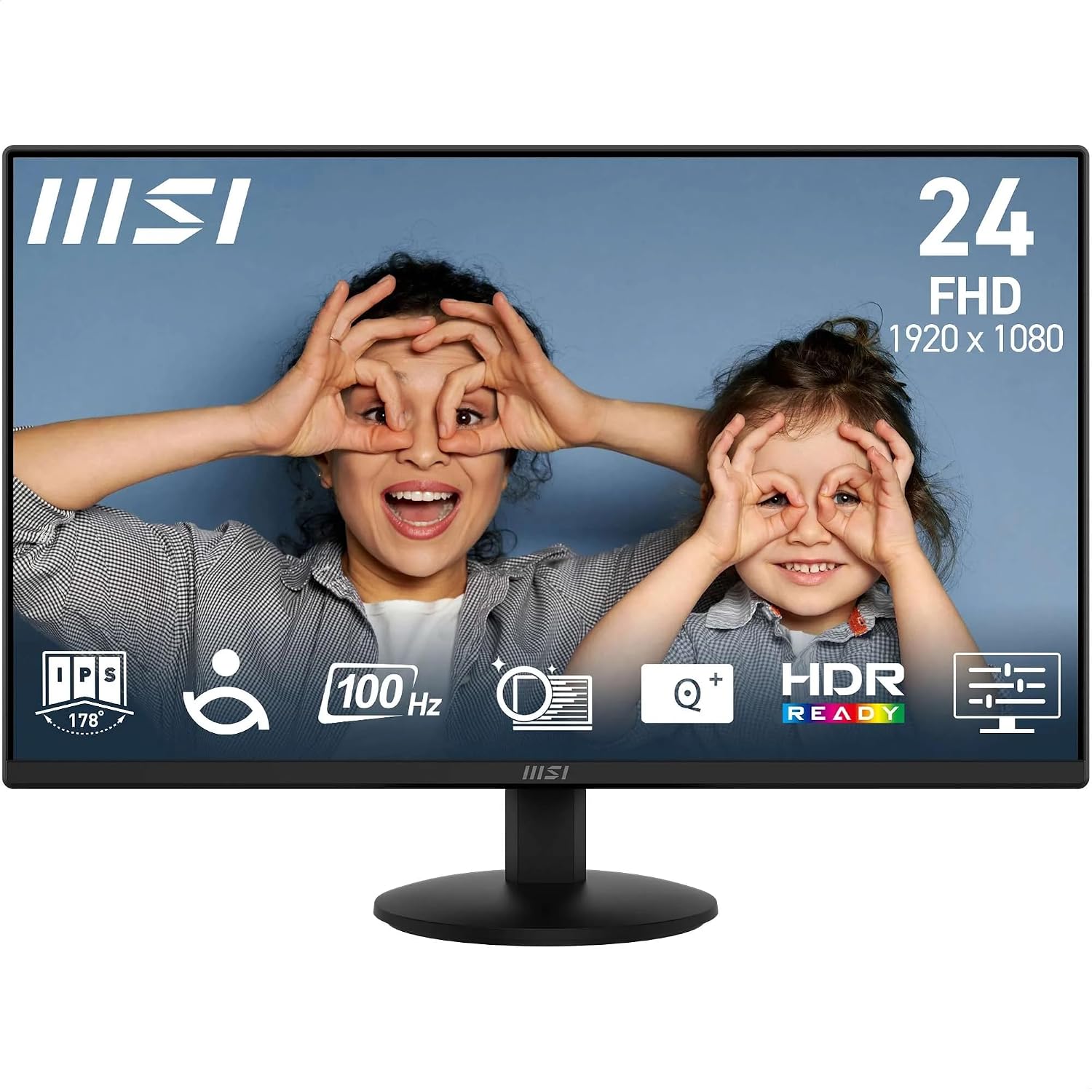 Detalle de MSI PRO MP242L 23.8-inch FHD office monitor 100 Hz