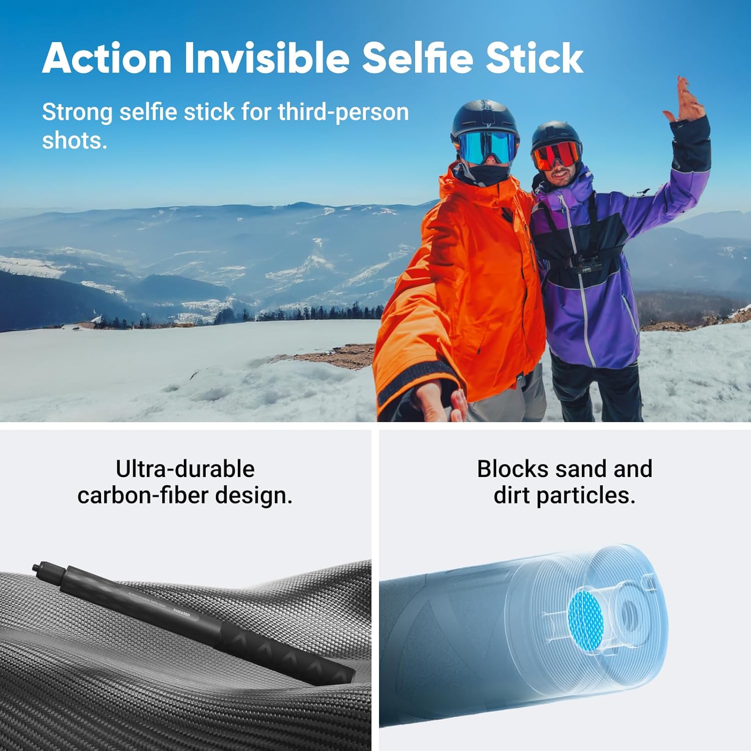 Thumbnail 2 de Insta360 Ace Pro 2 Ski Bundle — 8K Waterproof Action Camera with Leica Co-Engineering