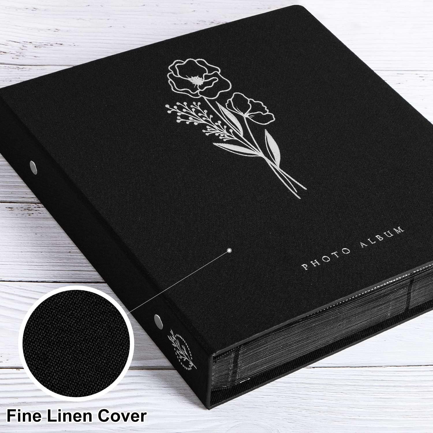 Detalle de Lanpn Photo Album 6x4 Slip in, Linen Extra Large Capacity 1000 Pockets