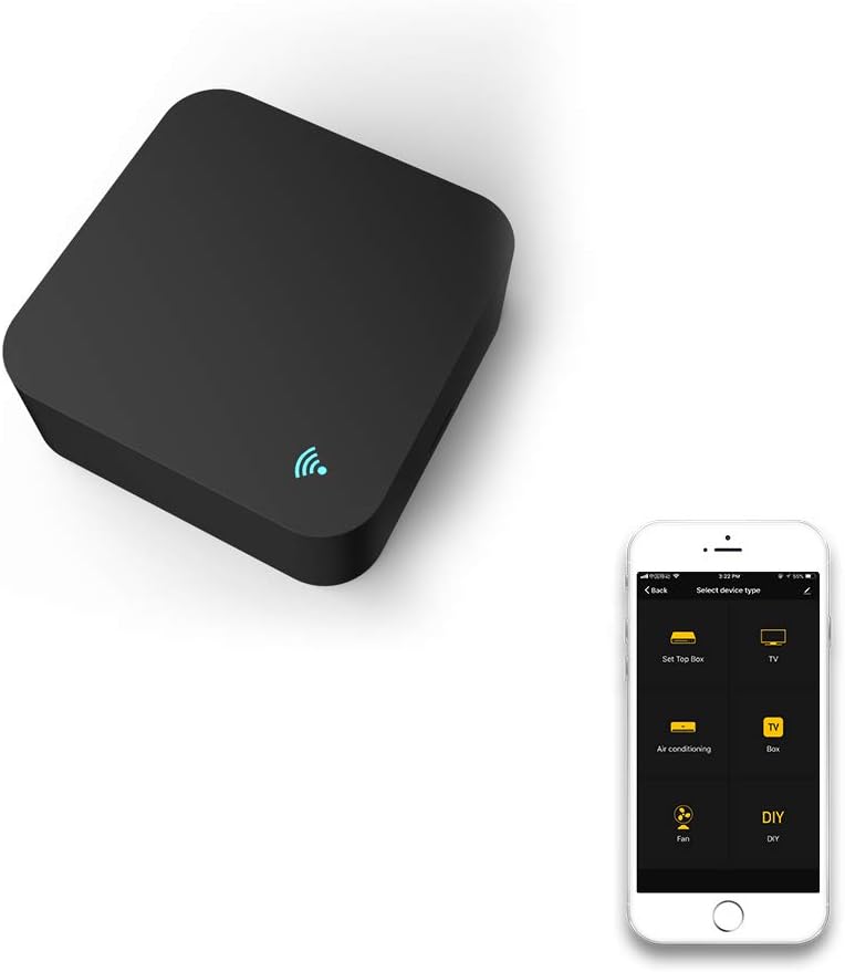 Detalle de Yueyang TM1929 WiFi-infraroodafstandsbediening met Tuya-app en spraakbediening