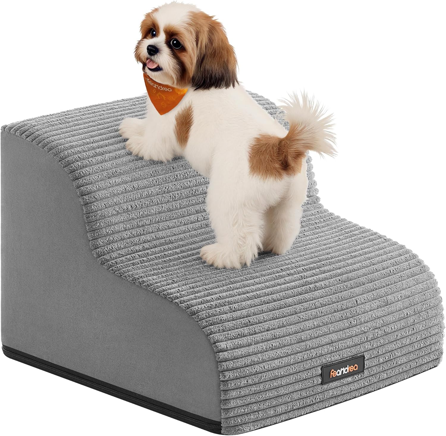 Thumbnail 6 de Feandrea Scala a 3 gradini per cani in velluto e TPU impermeabile (grigio ardesia) PPS003GN01